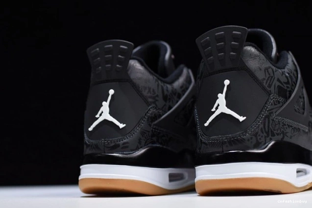 4 Laser CI1184-001 Jordan Air Black Retro 0810
